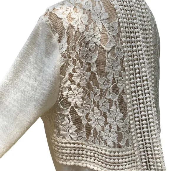 Neutral Pullover Knit Sweater - Picture 6 of 15